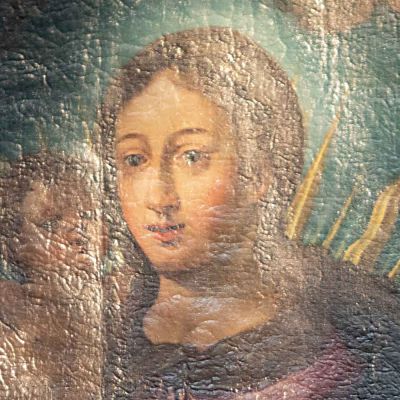 Maria im Morgenlicht